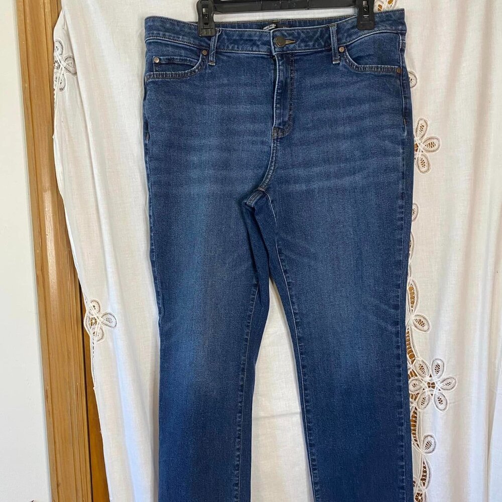Simply Vera Vera Wang Straight Leg Jeans 16